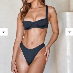 Monday Swimwear Black Bikini